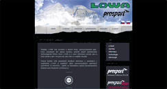 Desktop Screenshot of lowa.cz